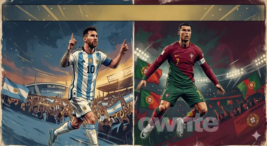Messi vs Ronaldo.