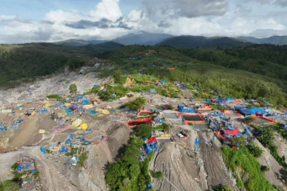 Lokasi PETI Gunung Botak.