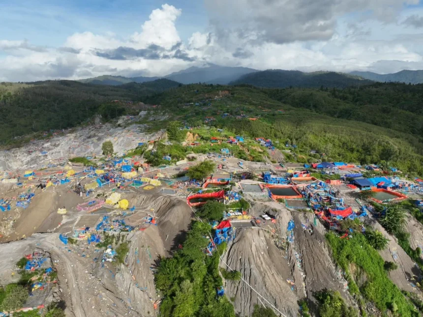 Lokasi PETI Gunung Botak.