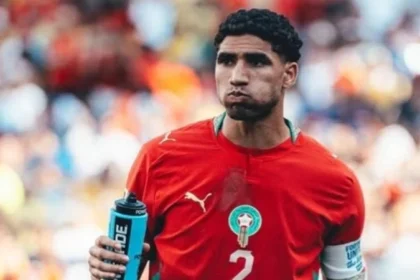 Kapten Timnas Maroko Achraf Hakimi.
