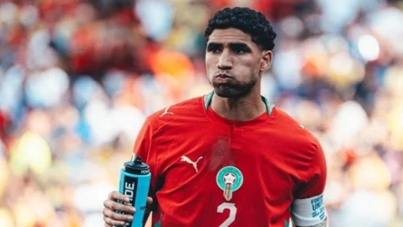 Kapten Timnas Maroko Achraf Hakimi.