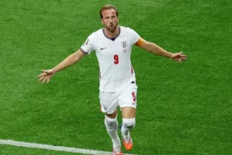 Penyerang Timnas Inggris Harry Kane.