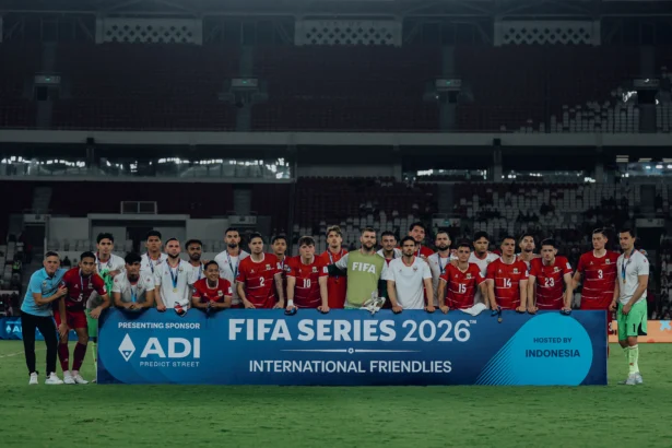 Skuad Timnas Indonesia di ajang FIFA Series
