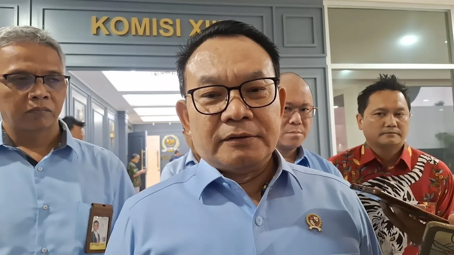 Kepala Staf Kepresidenan Dudung Abdurachman di DPR, 3 Juni 2026.
