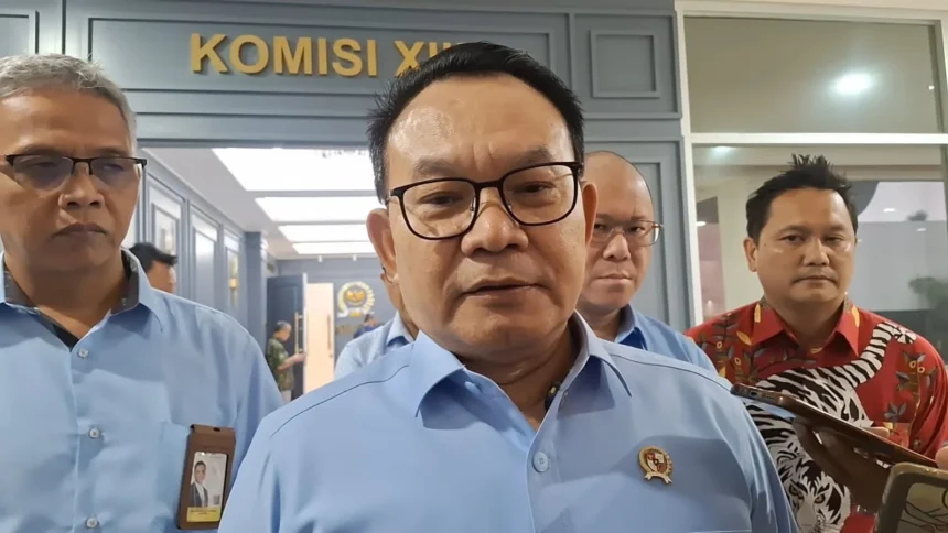Kepala Staf Kepresidenan Dudung Abdurachman di DPR, 3 Juni 2026.