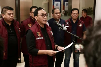 Dirtipidnarkoba Bareskrim Polri Brigjen Eko Hadi Santoso menjelaskan kronologi penangkapan DPO Frans Antoni. (Sumber: Istimewa)