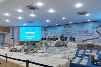 Barang bukti kasus judi berkedok arena permainan anak-anak