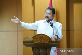 Jaksa Agung Republik Indonesia Sanitiar Burhanuddin.