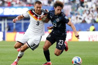Laga Jerman vs Paraguay di babak 32 besar Piala Dunia 2026.