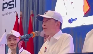 Presiden ke-7 RI Joko Widodo atau Jokowi bersama PSI safari politik di Lampung. (Foto: IG PSI).