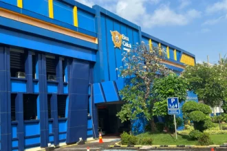 Kantor KPPBC Pabean Juanda yang digeledah Polri kasus korupsi importasi ponsel ilegal.