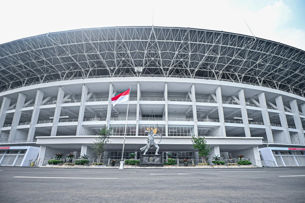 Kawasan Stadion Utama Gelora Bung Karno.
