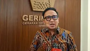 Ketua DPP Gerindra sekaligus Sekretaris Fraksi Gerindra di DPR Bambang Haryadi.