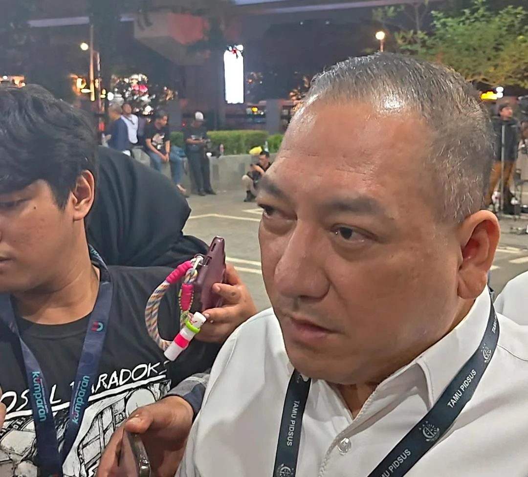 Kuasa hukum Sony, Sonjaya, Krisna Murti, di Kejagung, 18 Juni 2026.