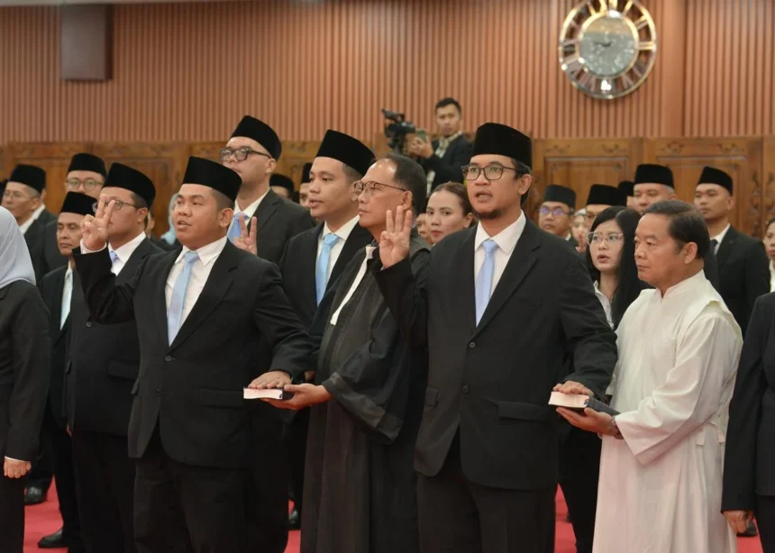 Pelantikan 107 Pejabat Kementerian ESDM di Jakarta, Rabu, 17 Juni 2026. (Sumber: Dok. Kementerian ESDM)