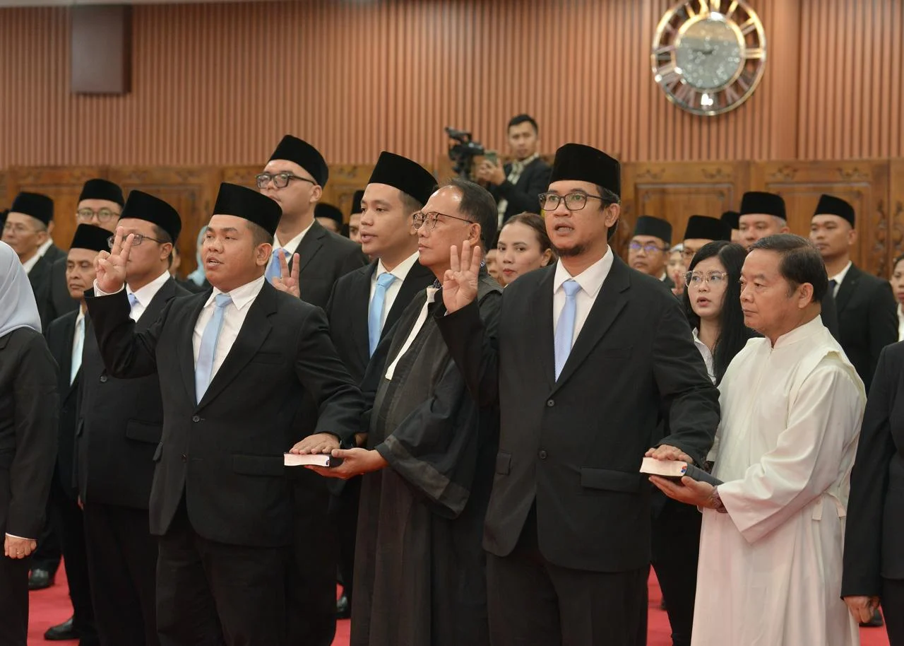 Pelantikan 107 Pejabat Kementerian ESDM di Jakarta, Rabu, 17 Juni 2026. (Sumber: Dok. Kementerian ESDM)
