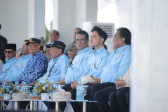 Wakil Presiden Gibran Rakabuming Raka dan Menteri Pertanian Andi Amran Sulaiman (sumber: Kementan)
