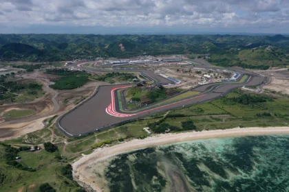 Kawasan Sirkuit Mandalika.
