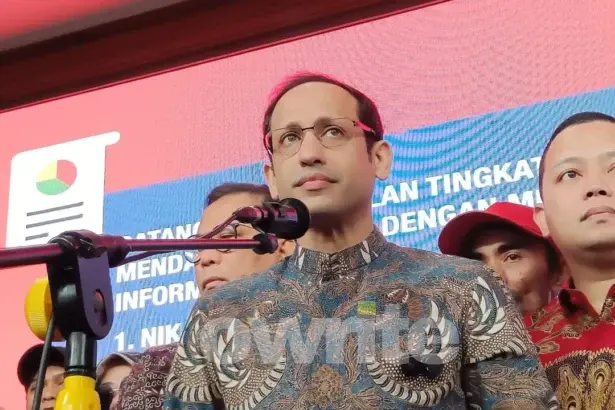 Mantan Mendikbud Nadiem Makarim jelang sidang vonis kasus korupsi pengadaan Chromebook dan CDM, 30 Juni 2026.