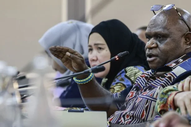 Menteri HAM RI Natalius Pigai.