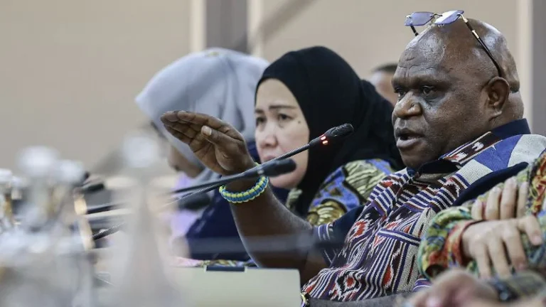 Menteri HAM RI Natalius Pigai.