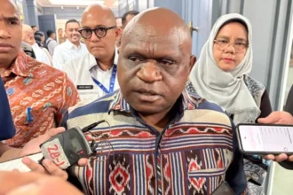 Menteri Hak Asasi Manusia (HAM) RI Natalius Pigai.