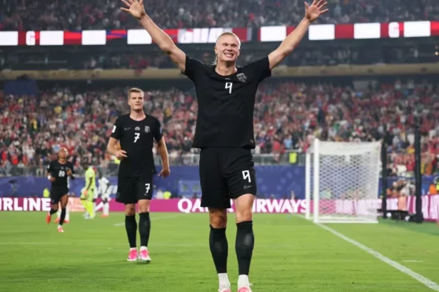 Penyerang andalan Norwegia, Erling Haaland bakal jadi andalan saat berhadapan dengan Pantai Gading