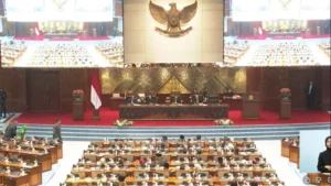Paripurna DPR sahkan RUU Polri menjadi UU.