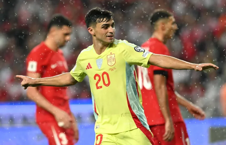 Pemain Timnas Spanyol, Pedri