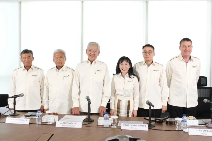 Para pemegang saham PT Merdeka Copper Gold Tbk.