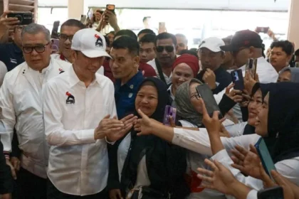 Presiden ke-7 RI Jokowi di Lampung. (Foto: ANTARA FOTO/Ardiansyah).