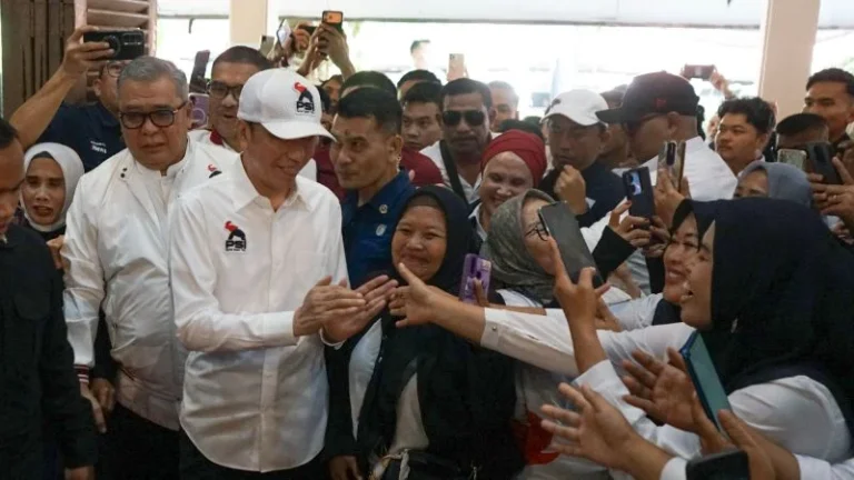 Presiden ke-7 RI Jokowi di Lampung. (Foto: ANTARA FOTO/Ardiansyah).