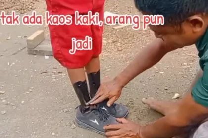 Video memperlihatkan perjuangan seorang ayah