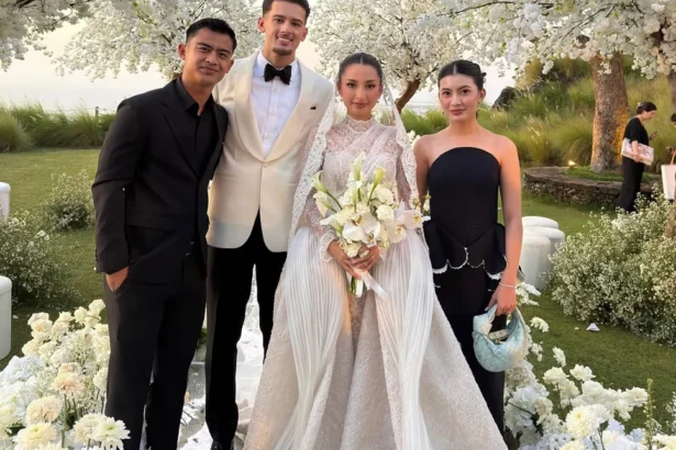 Resepsi pernikahan Jennifer Coppen dan Justin Hubner
