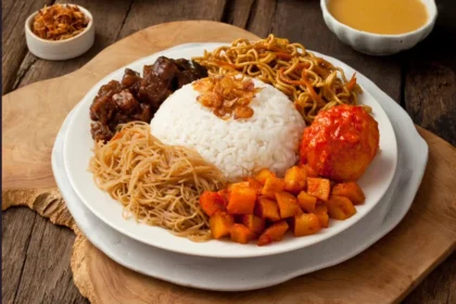 Nasi uduk khas Betawi