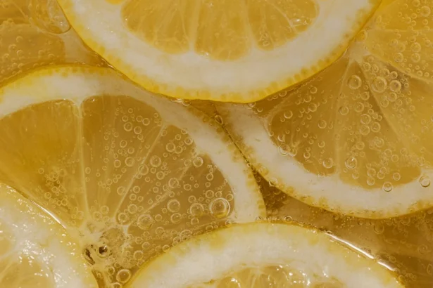 Ilustrasi jeruk lemon