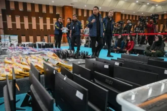 Bareskrim Polri ungkap sindikat judi online jaringan Internasioanal di Hayam Wuruk