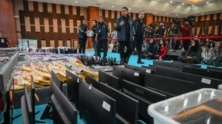 Bareskrim Polri ungkap sindikat judi online jaringan Internasioanal di Hayam Wuruk