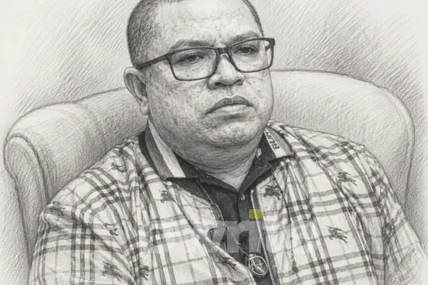 Rasman Nasution. Foto ini debuat dengan aplikasi IA.