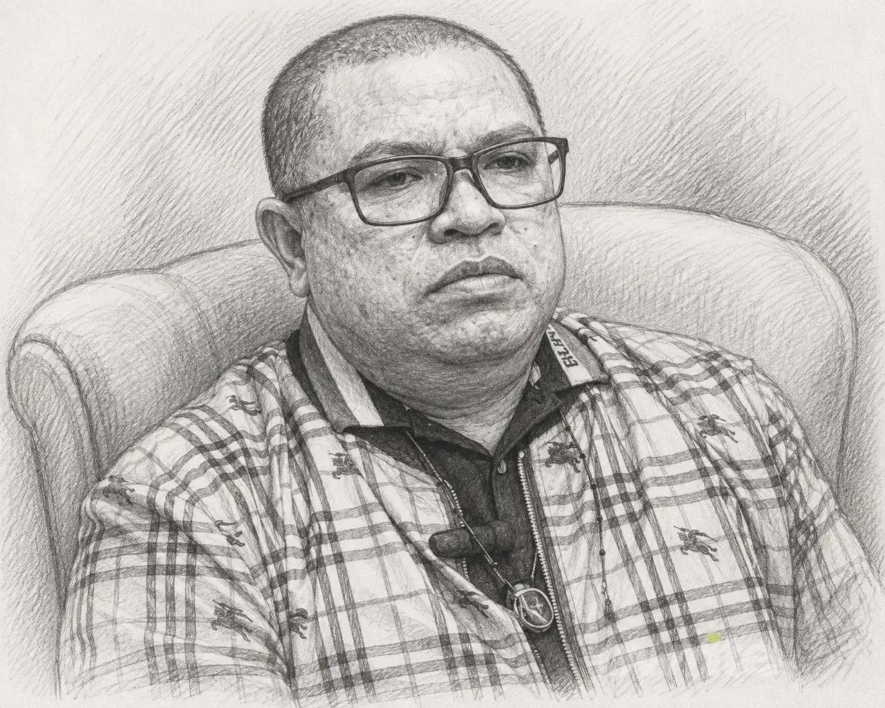 Rasman Nasution. Foto ini debuat dengan aplikasi IA.