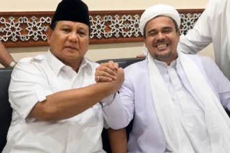 Presiden Prabowo Subianto dan Habib Rizieq Shihab. Doc: ist