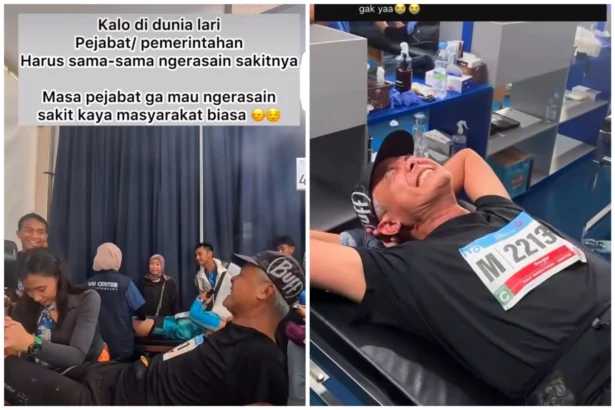 Ganjar Pranowo fisioterapi