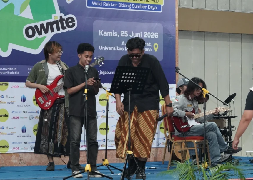 Puncak acara Semercu Sahabat Bumi Vol. 2 in Collaboration with Owrite Goes to Campus