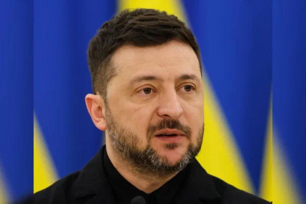 Presiden Ukraina Volodymyr Zelensky. (Sumber: X/ @RussianArmy_)