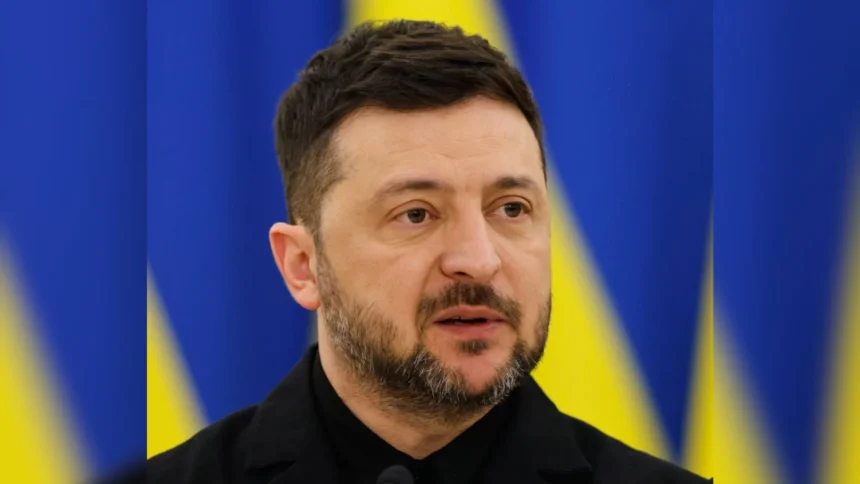 Presiden Ukraina Volodymyr Zelensky. (Sumber: X/ @RussianArmy_)