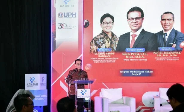 Wakil Menteri Komunikasi dan Digital (Wamenkomdigi) Nezar Patria
