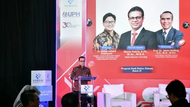 Wakil Menteri Komunikasi dan Digital (Wamenkomdigi) Nezar Patria