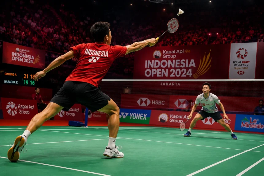 Ilustrasi Indonesia Open