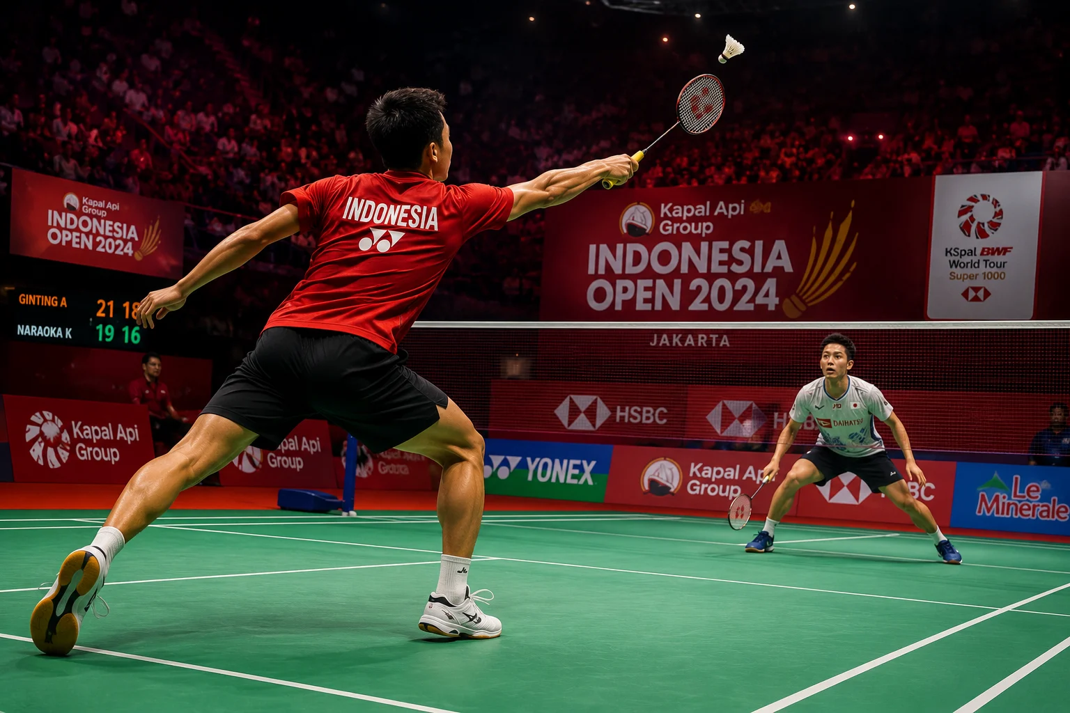 Ilustrasi Indonesia Open