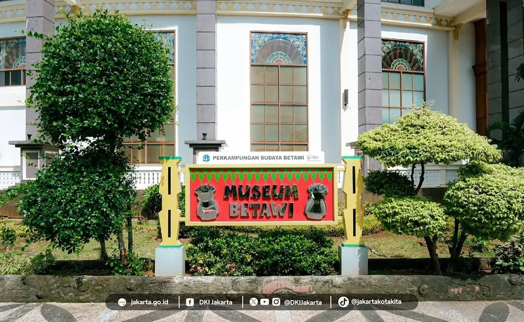 Papan Selamat Datang Museum Betawi